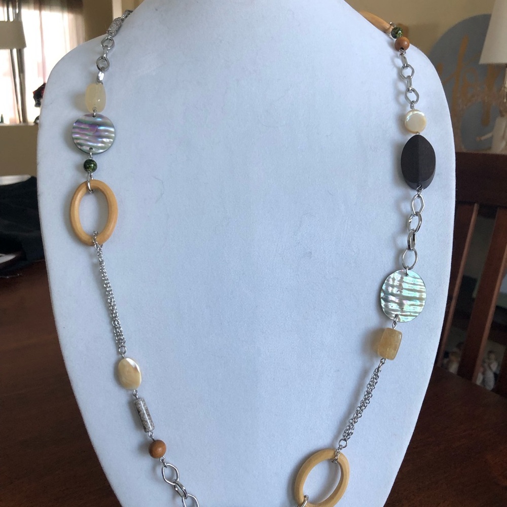 Lia Sophia Multi-Color Chain Necklace